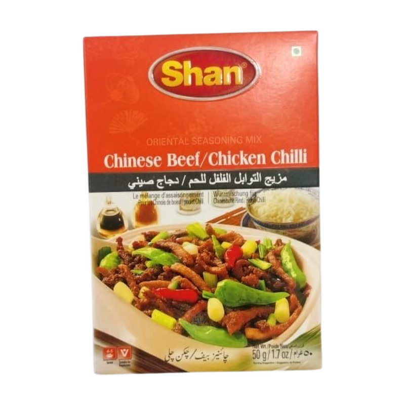 SHAN CHINESE BEEF/ CHILLI CHICKEN 50GM
