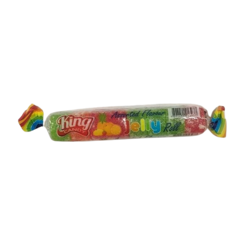 JELLY ROLL ASSORTED FRUIT FLAVOUR 30GM