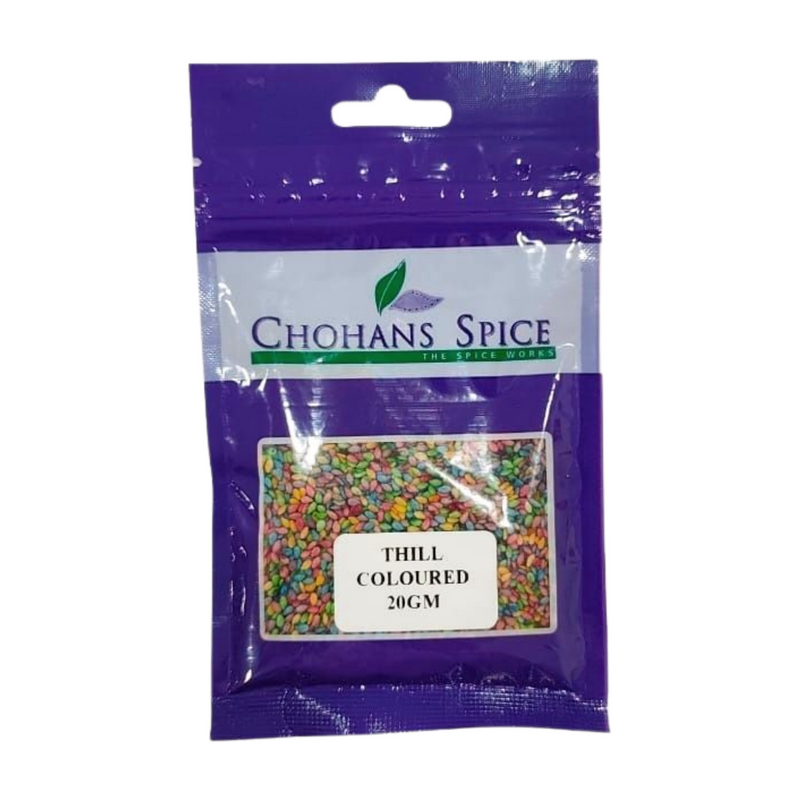 COLOURED THILL (SESAME SEEDS) 20GM