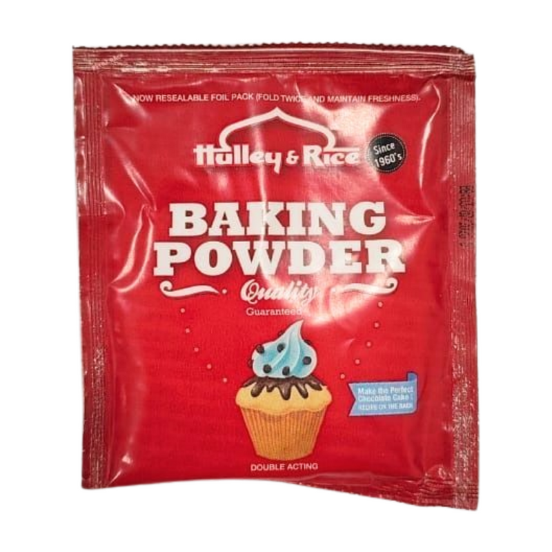 HULLEY & RICE BAKING POWDER 50GM