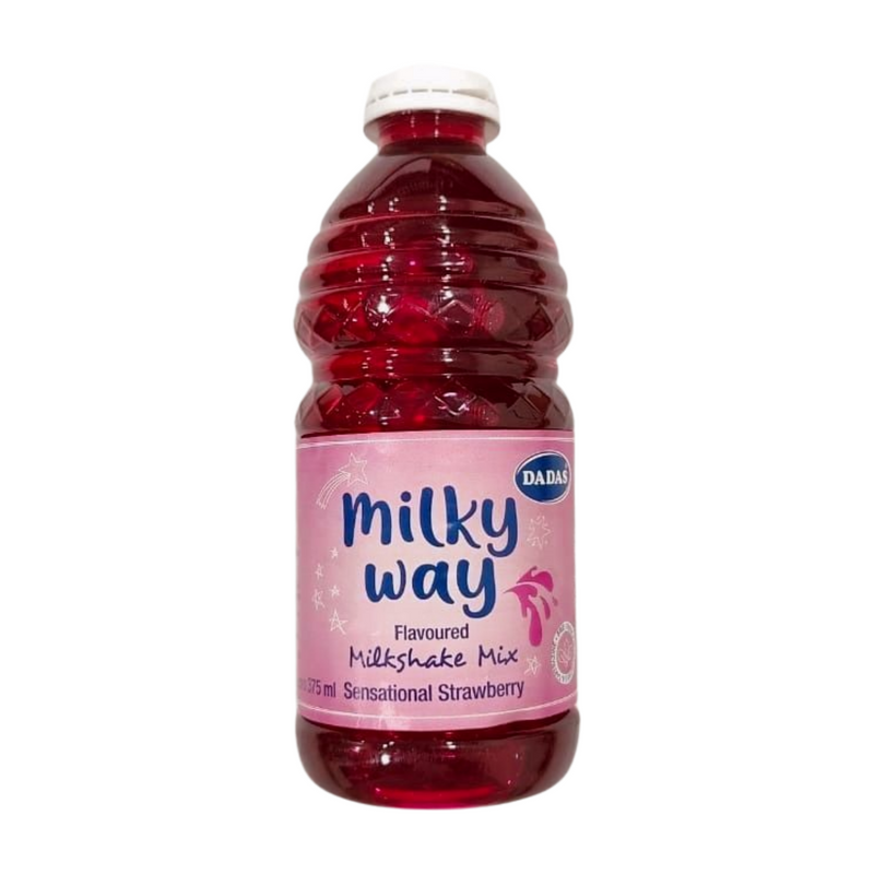 DADAS MILKY WAY SENSATIONAL STRAWBERRY MILKSHAKE MIX 375ML
