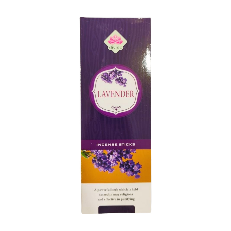 AGARBATTI DIVINE LAVENDER INCENSE 6'S