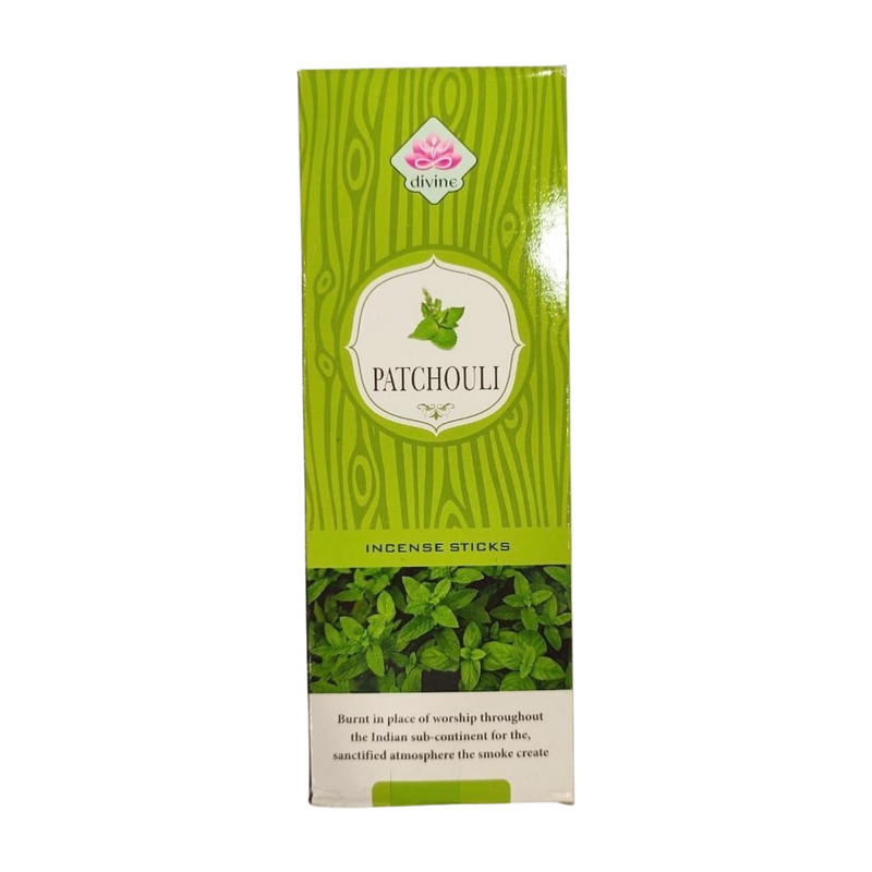 AGARBATTI DIVINE PATCHOULI INCENSE 6'S