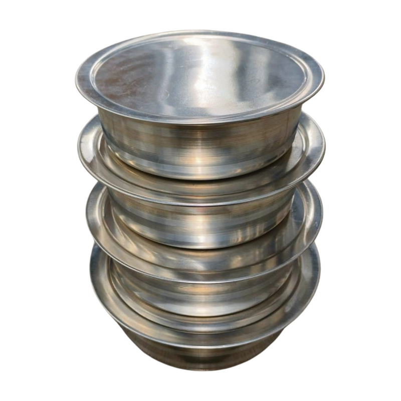 ALUMINIUM NP FISH POT SIZE 2/3/4/5 SUPER HEAVY DUTY SET