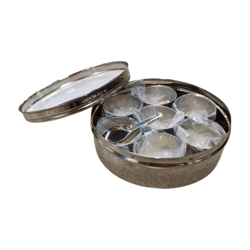 MASALA DABBA (CLEAR TOP) SIZE 10
