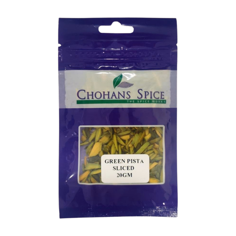 GREEN PISTA SLICED 20GM