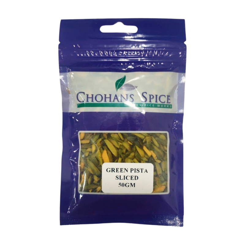 GREEN PISTA SLICED 50GM