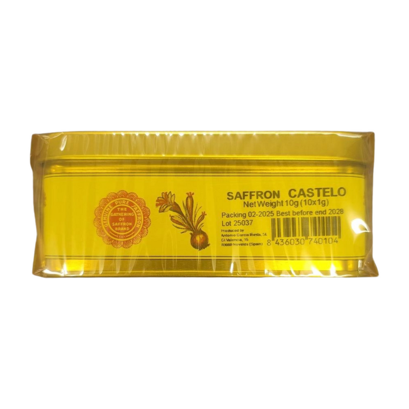 CASTELLO SAFFRON 10 x 1g (Tin Not Included)