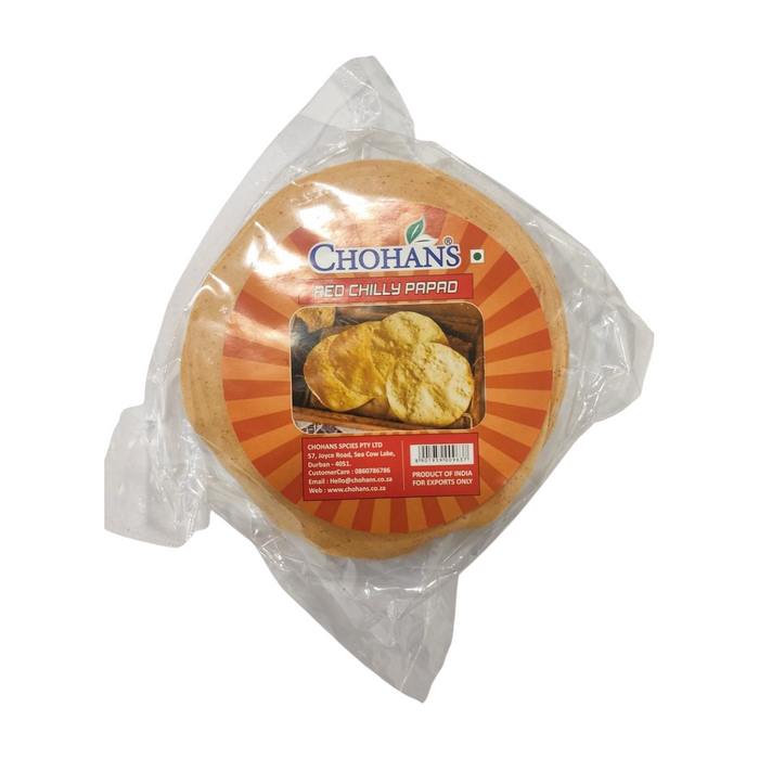 CHOHANS RED CHILLI PAPAD 200G