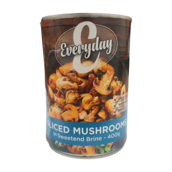 EVERYDAY SLICED MUSHROOMS 400G