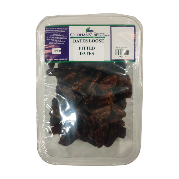 PITTED DATES 500G