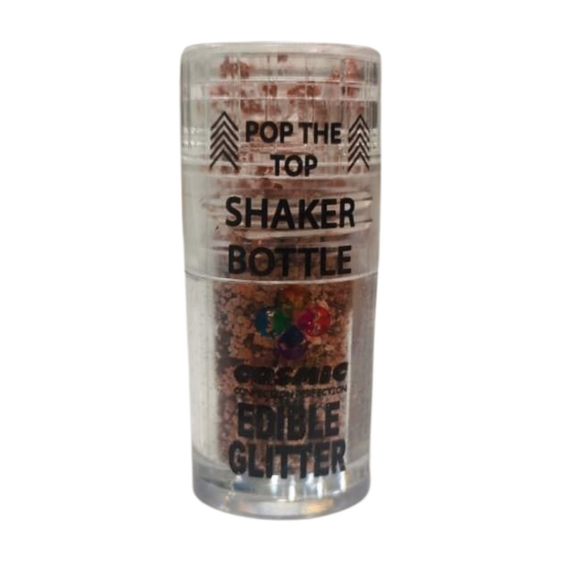 COSMIC EDIBLE GLITTER ROSE GOLD 10ML