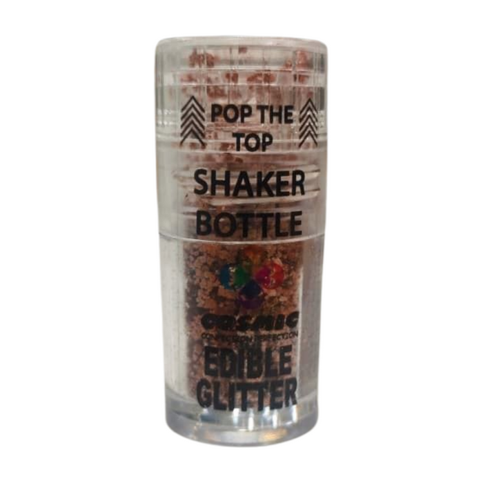 COSMIC EDIBLE GLITTER ROSE GOLD 10ML