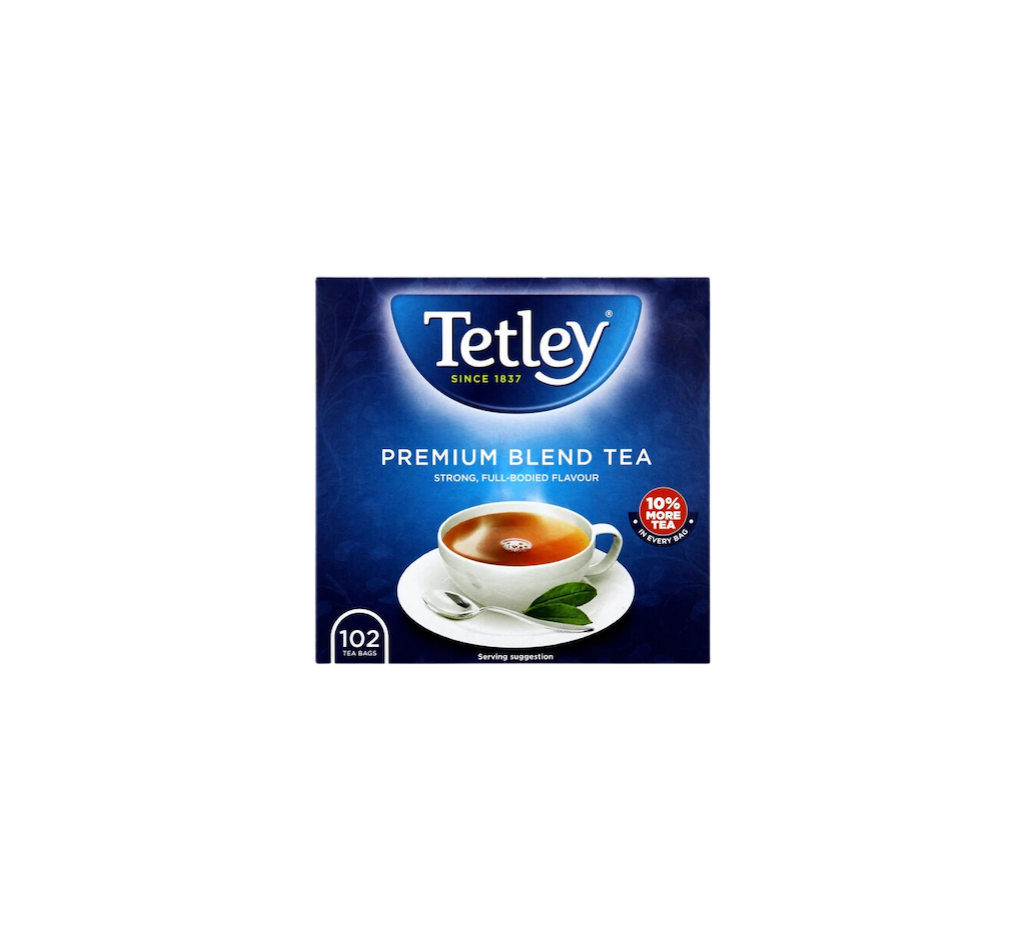 TETLEY PREMIUM BLEND TEA BAGS 280.5GM — Chohans Spice