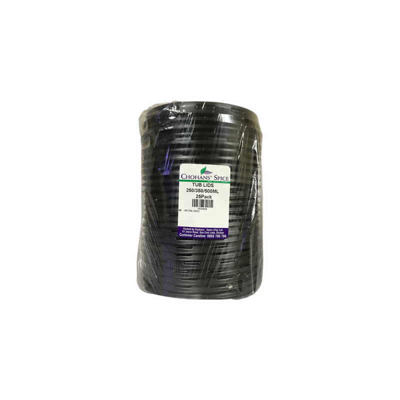 Tub Lids 250 / 350 / 500ml 25pack