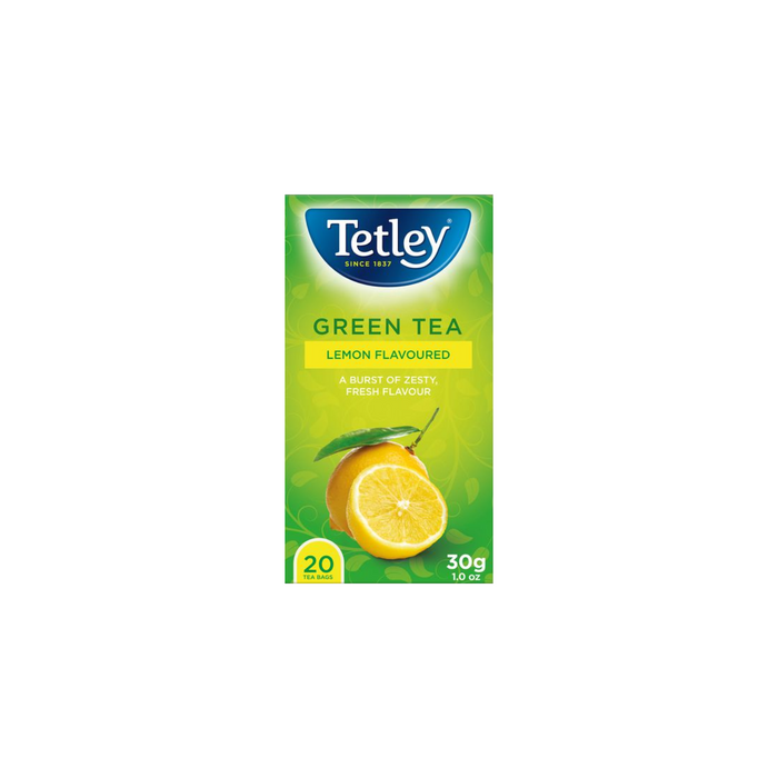 Tetley Green Tea Lemon 20's