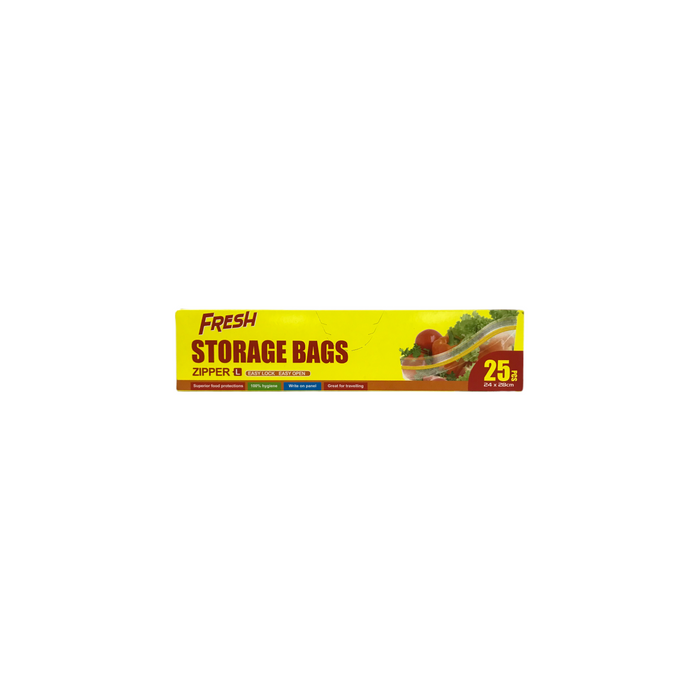 Fresh Storage Bags 24cm x 28cm 25's