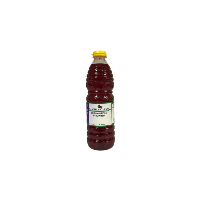 Chohans Rose Syrup Red 500ml