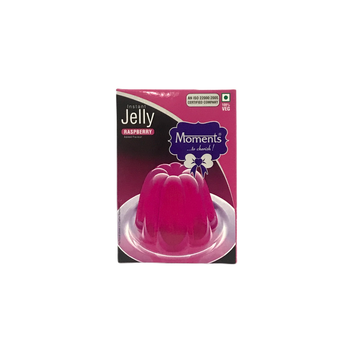 Moments Instant Jelly Raspberry 100g