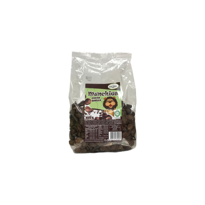La Italiana Munchies Cocoa Shells 400g — Chohans Spice